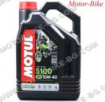 МАСЛО MOTUL 4T 10W-40 5100 ПОЛУСИНТЕТИКА 4л